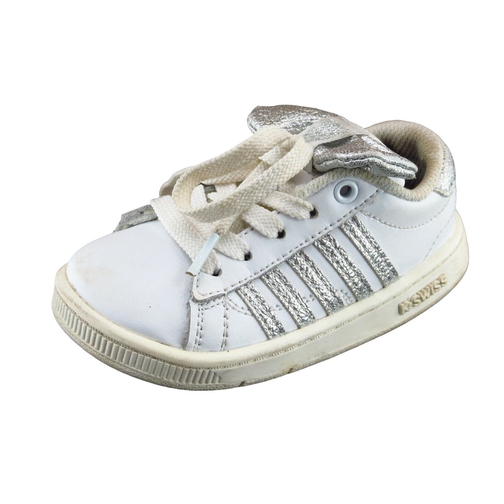 K-Swiss Toddler Girls 6 Medium‎ White Running Synthetic